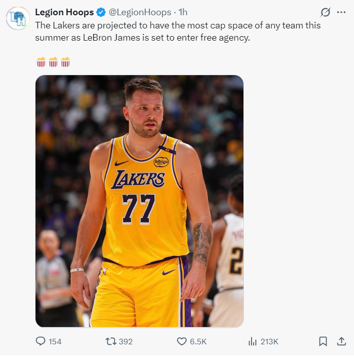 九游app-湖人今夏将猛追字母！有顶薪空间可签换里夫斯：为詹皇离队做准备